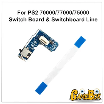 

Power Switch Board Line for Sony PS2 70000/77000/75000 Power On Off Board Reset Switch Board For PS2 Cable Model