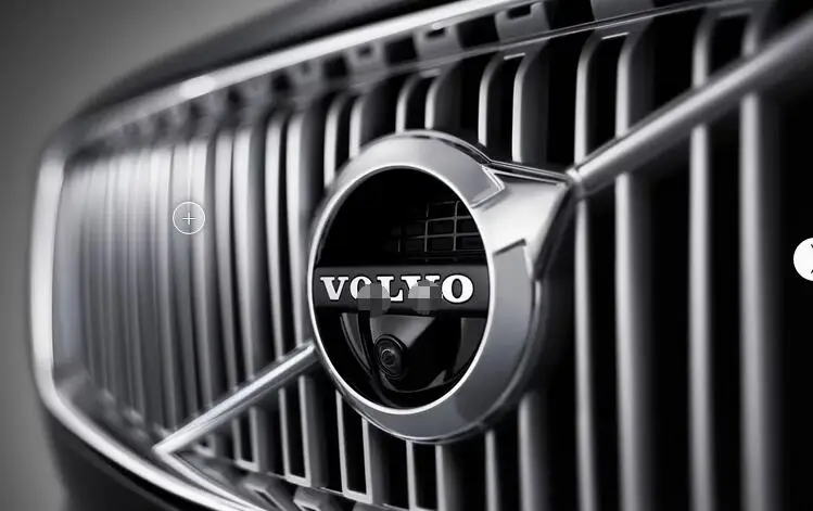 

ABS Chrome Front Bumper Grille Moulding Cover Trim For NEW VOLVO XC90 2016 2017 Car styling Stickers