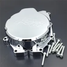 Motorcycle Part Left side Engine Stator cover For Yamaha YZF-R6 YZF R6 2006 2007 2008 2009 2010 2011 2012 2013 Motorcycle CHROME Motorcycle Part Left side Engine Stator cover For Yamaha YZF-R6 YZF R6 2006 2007 2008 2009 2010 2011 2012 2013 Motorcycle CHROME