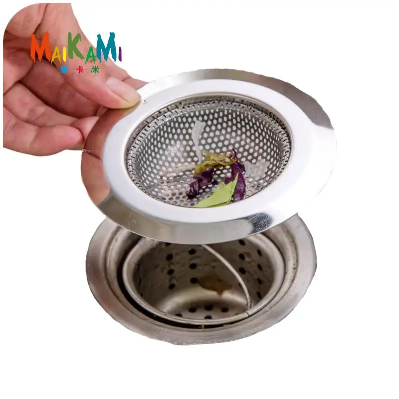 

Hot Sell Stainless Steel Sewer Filter Mesh Sink Strainer Kitchen Appliances / Waste Stopper Prevent Clogging