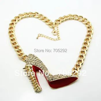 

High Heels Pendants Necklace