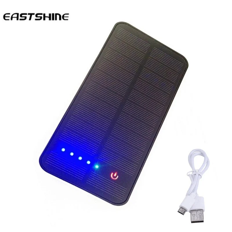 100% Original High Capacity Solar Charger Dual Usb DC5V 2