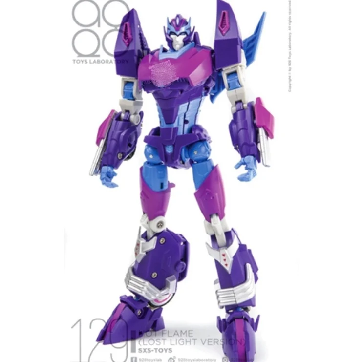 

[Show.Z Store] SXS R-04B Hot Flame Rodimus Lost Light Version Transformation Action Figure
