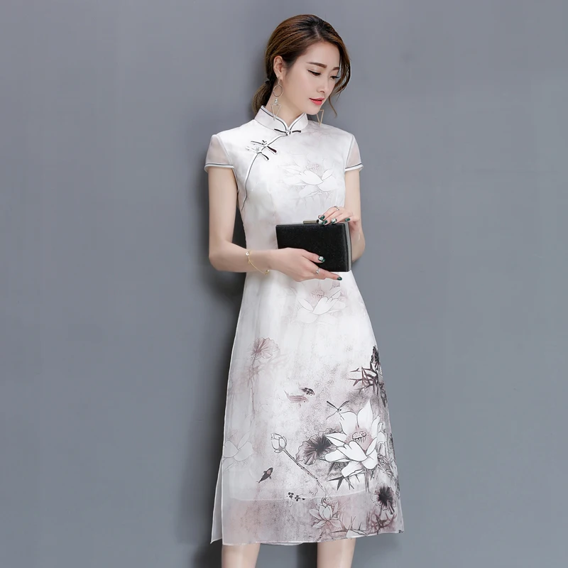 Aliexpress.com : Buy 2017 winter long cheongsam dress 