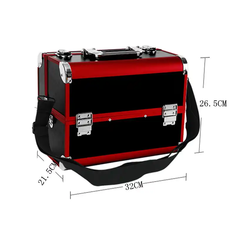 Portable Professional Cosmetic Bag Large Capacity Women Travel Makeup Bags Box Suitcases For Cosmetics Manicure Cosmetology Case
