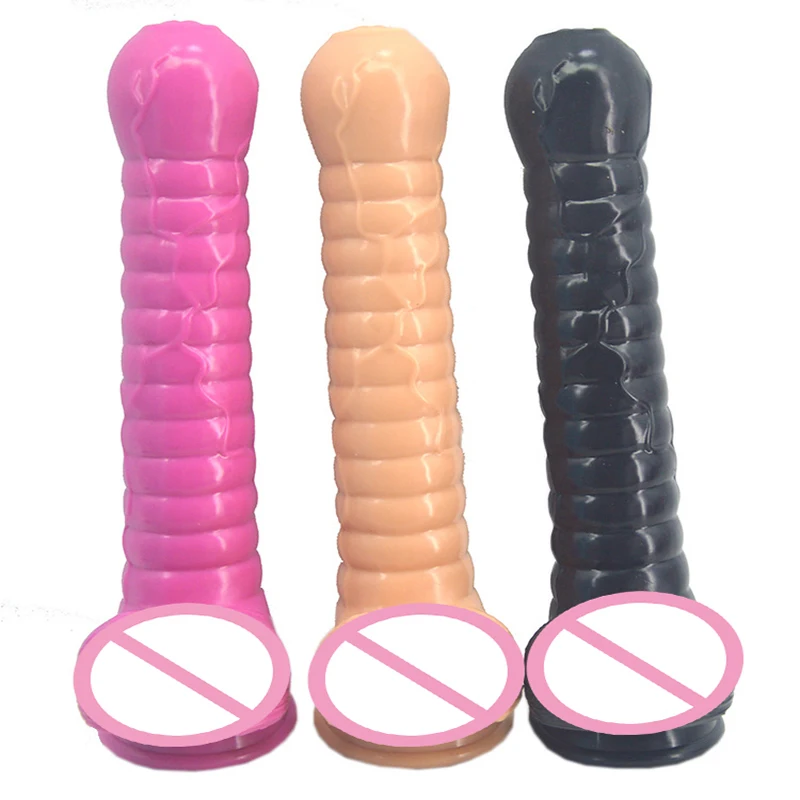 Super Long Dildo With Foreskin Realistic Dildo Suction Cup Lifelikeness Big Dildo Artificial Penis Dildos For Women Sex Products
