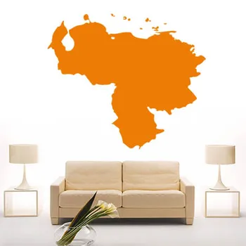 

Venezuela map Globe Earth Country wall vinyl sticker custom made home decoration fashion design