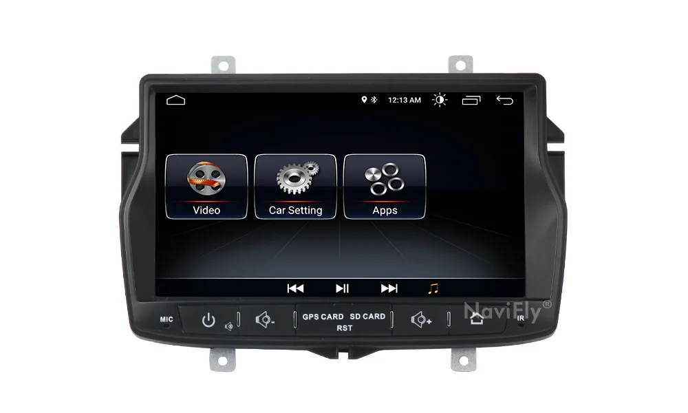 Perfect Navifly 1Din Android 8.1 Car dvd Multimedia Player Radio audio for Lada vesta GPS Navigation HD 1024*600 Head Unit Stereo MAP FM 10
