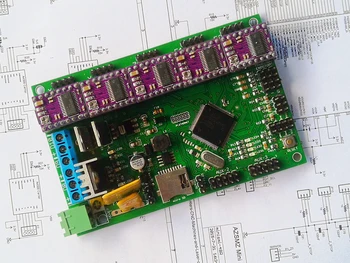 

AZSMZ Mini Ver2.1 + AZSMZ 12864 LCD + 5 x DRV8825