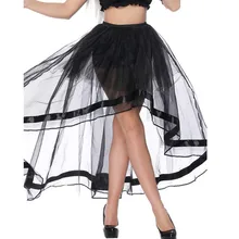 Элегантная летняя Женская длинная юбка из шифона Saia готические женские макси юбки с завышенной талией, юбка-пачка спереди, короткая сзади, длинная Jupe Femme