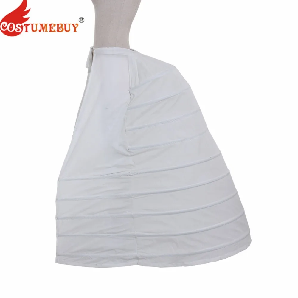 

Costumebuy Medieval Victorian Rococo Gothic Gown Dress Petticoat Full Crinoline Wedding Party Underdress Jupon Underskirt 5 Hoop