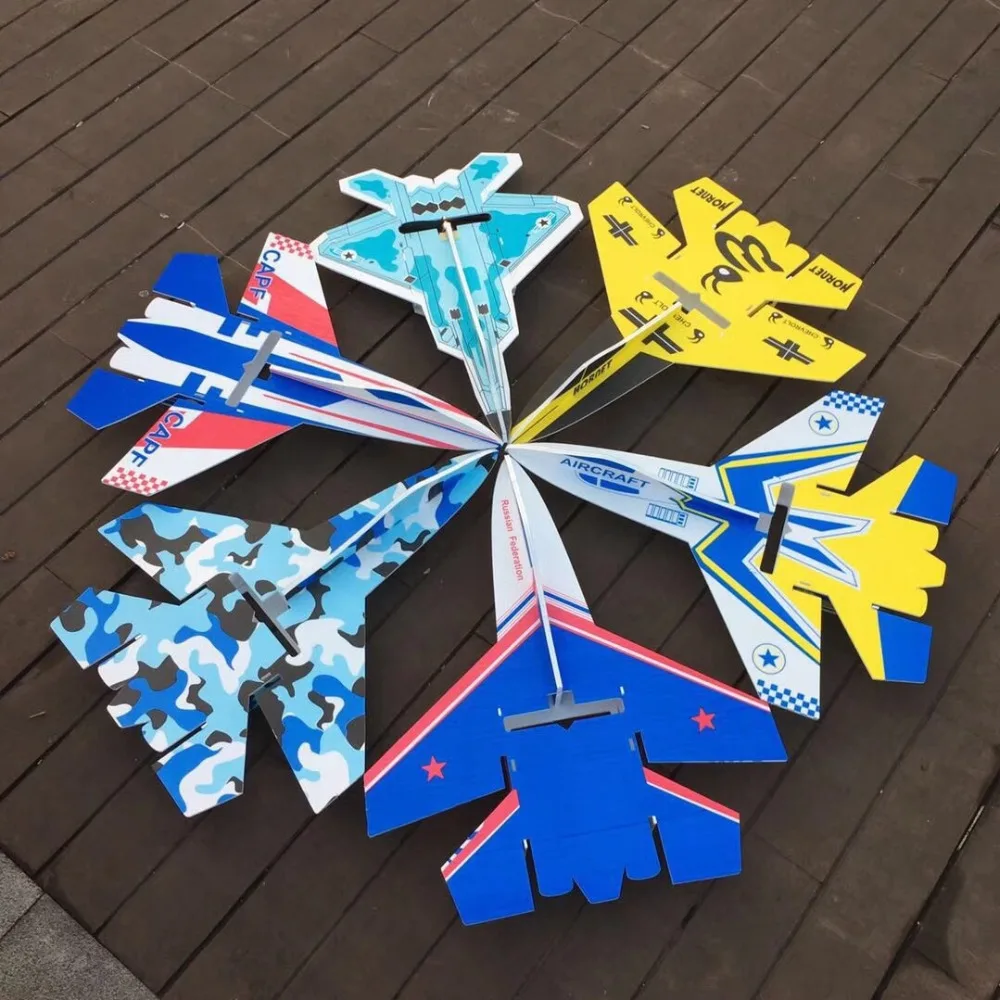 Clearance  large RC Fighter Su27 Flanker RC Airplane Powerful Bomber 2.4G KT Board Remote Control Aircraft DIY