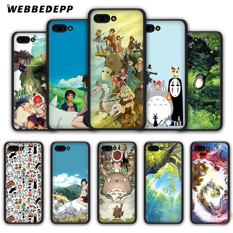 Мягкий чехол WEBBEDEPP Hayao Miyazaki для Honor 20 10 9 9X 8 Lite 8C 8X 7X 7C 7A 3 ГБ 6A Pro View | Мобильные