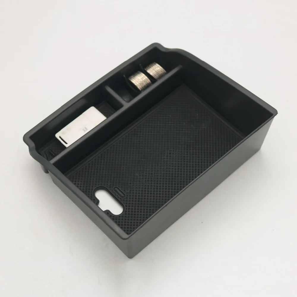 

Central Armrest Console Tray Organizer Storage Box Card Coin Bin For Toyota Fortuner Innova Hilux 2015 2016 2017 2018