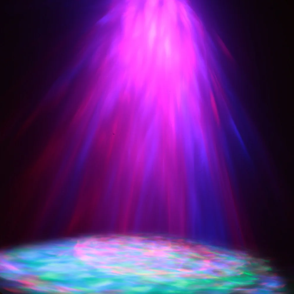 Диджейское шоу диско светильник вечерние светильник s звуковая активация светодиодный эффект Пульсации воды сценический светильник КТВ бар клуб паб дом