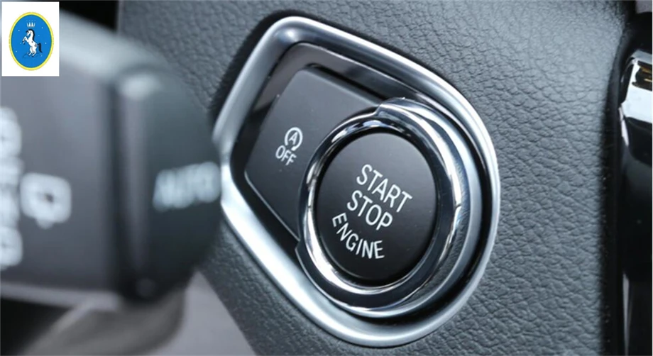 Accessories Car-styling Engine Start Stop Push Button Key Hole Switch Ring Cover Trim Fit For BMW X1 F48 2016 - 2021 | Автомобили и