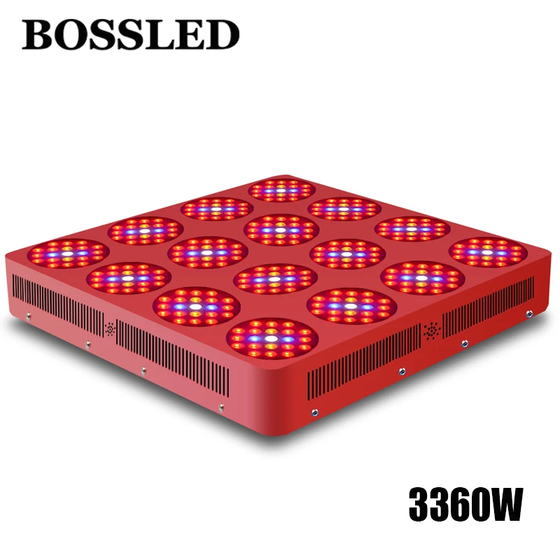 

Led grow light 3360W full spectrum for indoor plant greenhouse hydroponic led grow light larger cover area efficient grow leds