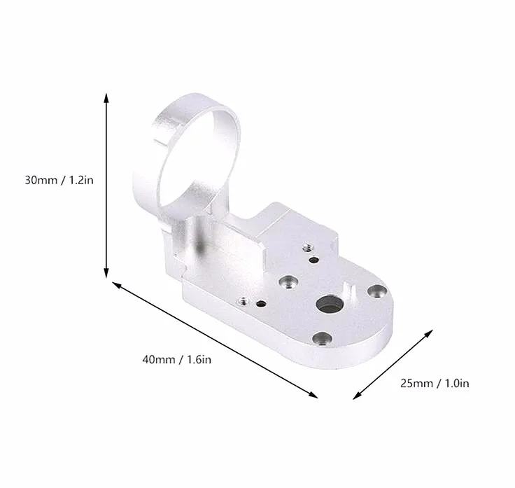 DJI Phantom 3 Yaw Arm Gimbal Replacement Parts Solid Aluminum CNC DIY Kit OEM