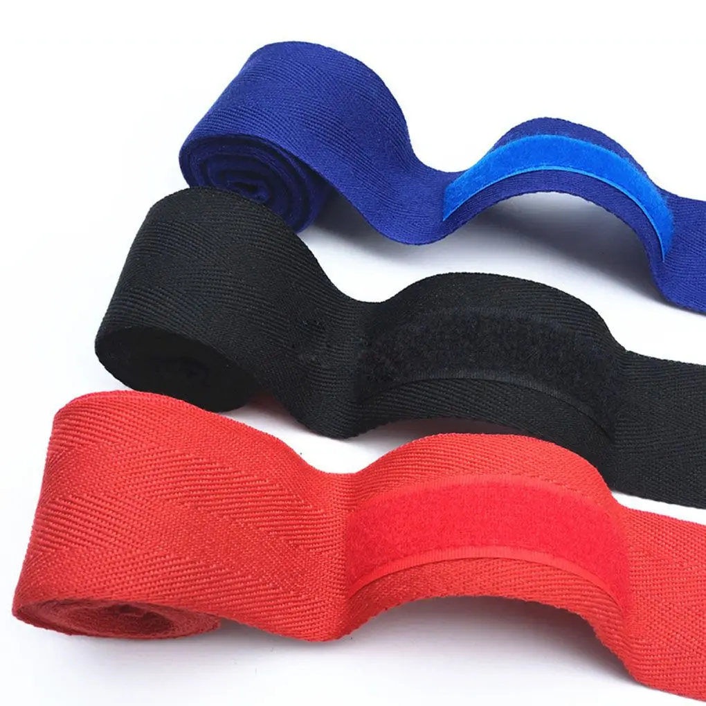 Elenxs хлопок 2,5 м боксерские мягкие ручные обертывания пробивные запястья бинты Защита для мужчин и женщин спортивные принадлежности