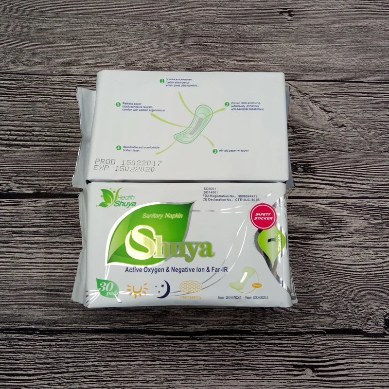 10packs Shuya Anion Santitary Napkin Menstrual Pads Panty Liners for daily use Women Health Care Anion Pads Sanitary Towel 10packs Shuya Anion Santitary Napkin Menstrual Pads Panty Liners for daily use Women Health Care Anion Pads Sanitary Towel