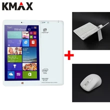 Kmax Планшеты 8 дюймов IPS 4 ядра для Intel Процессор 3735 г Планшеты te Окна 10 Планшеты PC BT двойной камеры включают клавиатуры и Мыши