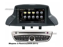 For Renault Scenic III 2010 2013 Car GPS Navigation System Radio TV DVD BT iPod 3G