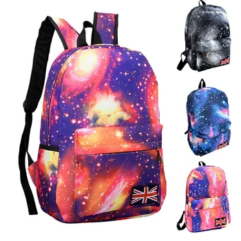 

New Fashion dating Teenage Galaxy Pattern Unisex Travel Backpack Canvas Leisure Bags School Bag A#dropship