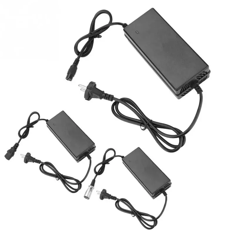 48V 1.8A зарядное устройство для электрического велосипеда 3 Pin/XLR/DC разъем 110 240V