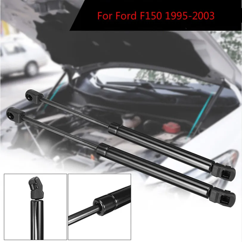 

2Pcs Car Accessories For Ford F150 F-150 1995 1996 1997 1998-2003 Gas Spring Hood Lift Supports Front Shock Strut 4478 SG404016