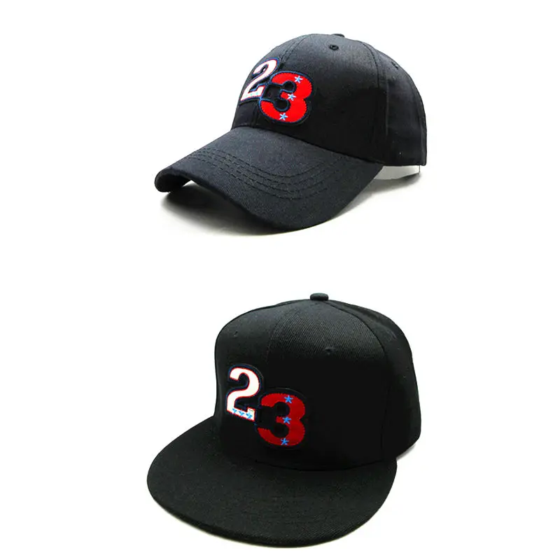 

LDSLYJR 2018 American 23 embroidery cotton Baseball Cap hip-hop cap Adjustable Snapback Hats for kids and adult size 64