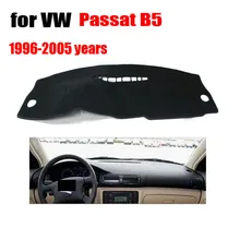 FUWAYDA 2015New прибытие приборной панели автомобиля чехол для Volkswagen VW Passat B5 1996-2005 черный автомобиль приборной панели с защитой от проколов консольная панель