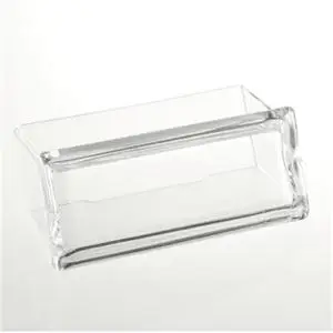 Business Card Holders Practical Precision Fine Clear Plastic Desktop Display Stands Note Holders ...