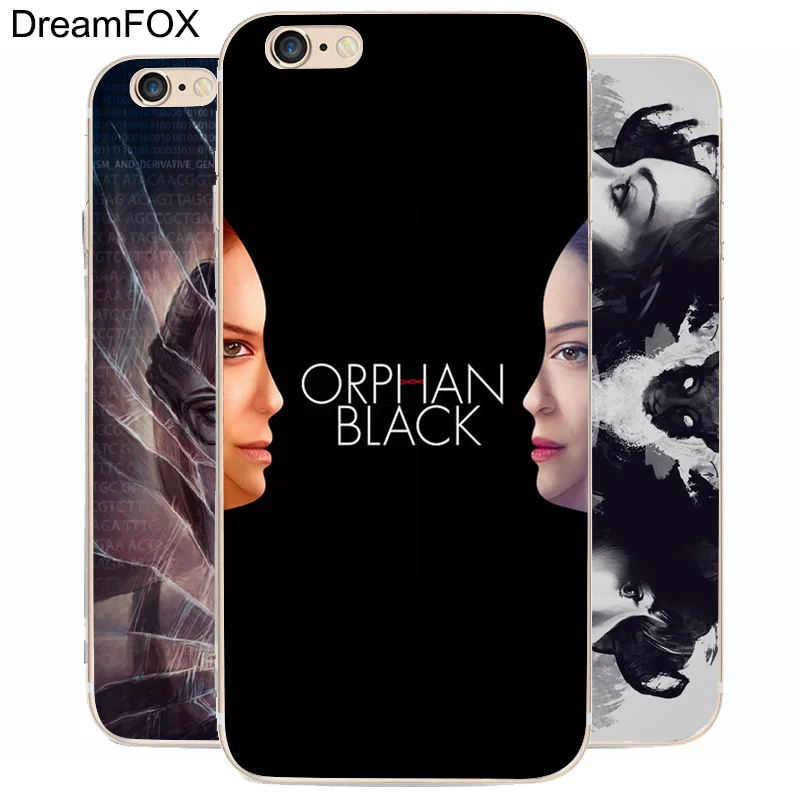 K132 Orphan Black Transparent Hard Thin Case Cover For Apple iPhone 11 Pro XR XS Max 8 X 7 6 6S Plus 5 5S SE 5C 4 4s |