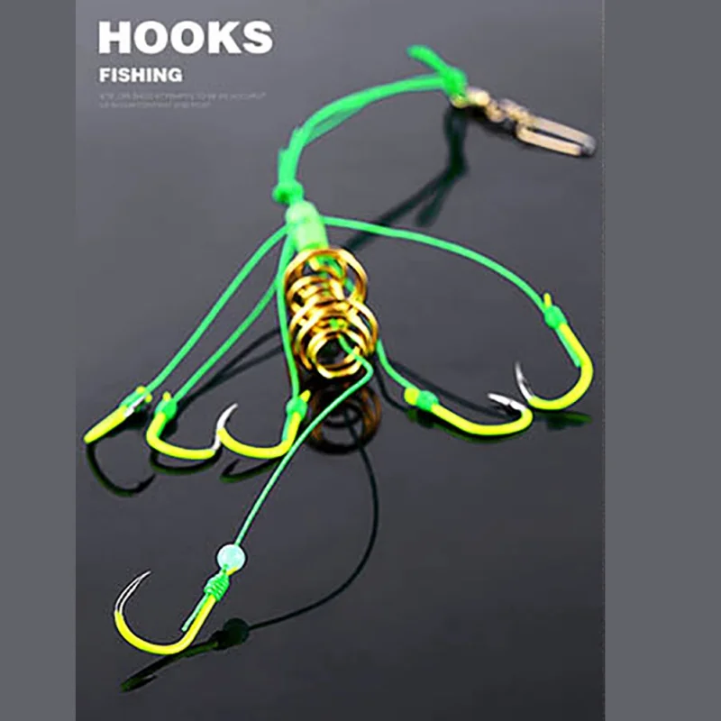 2018 New 4PCS fishing hook For fishing Explosion Hook Fish Bait Plastic