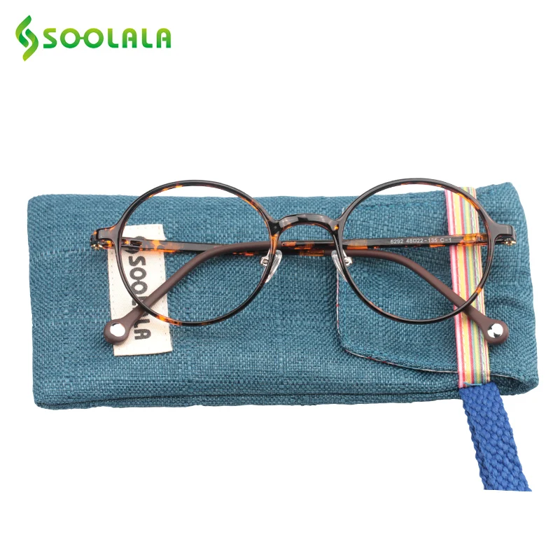 

Soolala 2017 New Round Circle Reading Glasses Women Men Eyeglasses Frame Prescription Reading Glasses +1.0 1.25 1.5 1.75 to 4.0