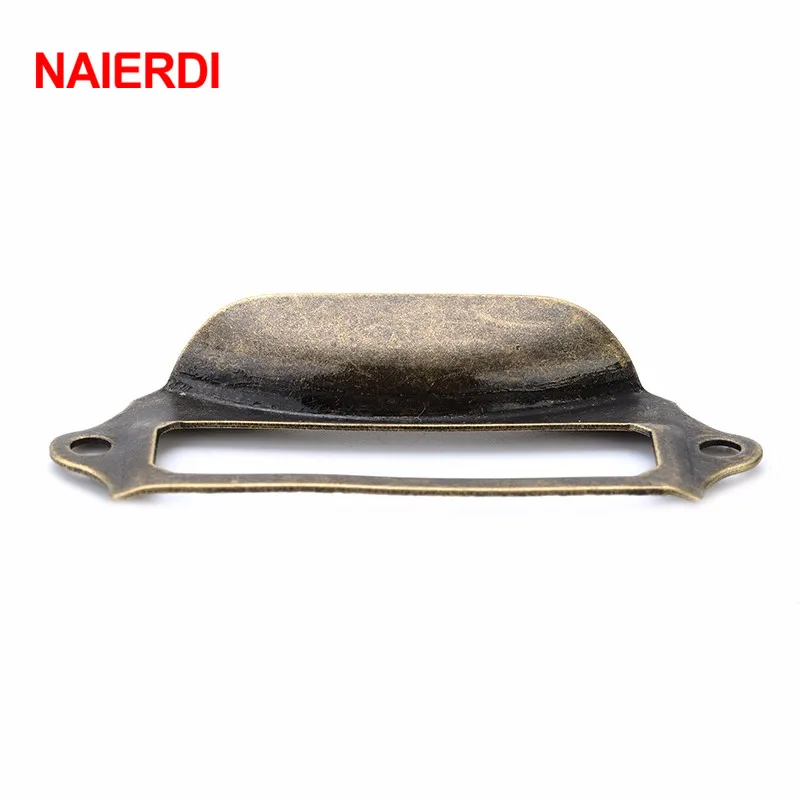 NAIERDI 5pcs Antique Brass Metal Label Pull Frame Handle File Name Card Holder For Furniture Cabinet Drawer Box Case Hardware NAIERDI 5pcs Antique Brass Metal Label Pull Frame Handle File Name Card Holder For Furniture Cabinet Drawer Box Case Hardware