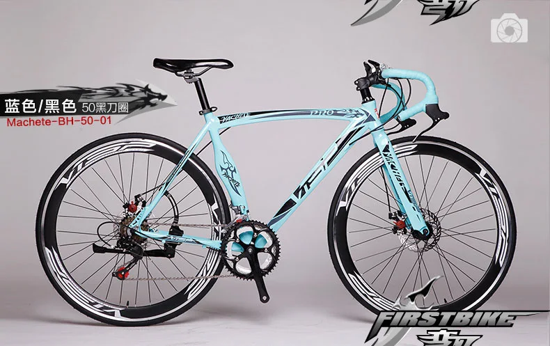 Sale New Brand Road Bike Aluminum Alloy Frame Dual Disc Brake 14 Speed Bicycle Outdoor Sports Cycling Racing Bicicleta 38