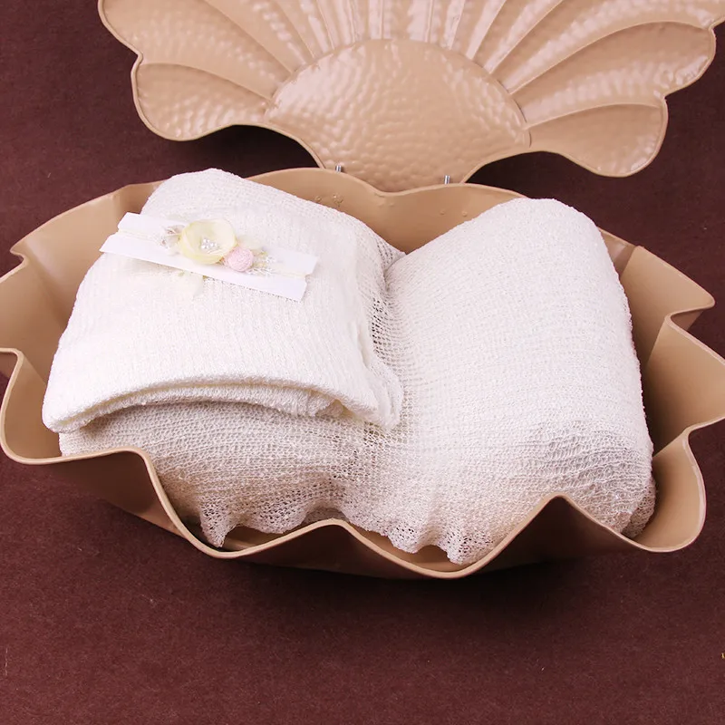 Newborn Photo Studio Shooting Photography Props Colored Wrought Iron Shell Bebes Accesorios Recien Nacido Baby Posing Sofa Props