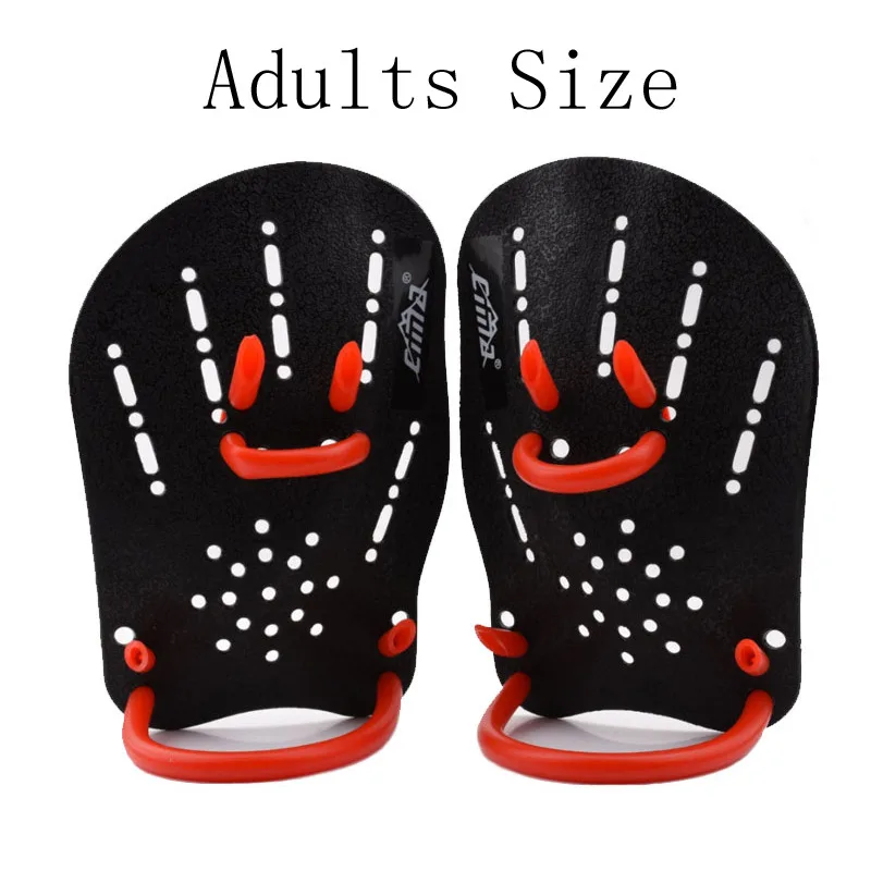 Взрослых и детей Дайвинг перчатки Для мужчин Для женщин Обучение весла Дети Начинающий регулируемые силиконовые ручной перепончатые перчатки Плавание - Цвет: Adults Size