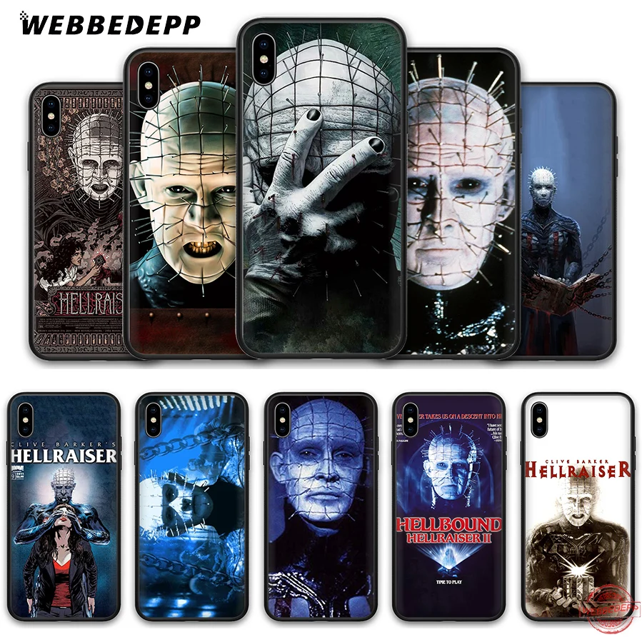 Мягкий силиконовый чехол WEBBEDEPP Hellraiser для iPhone 8 7 6S 6 Plus 11 Pro XS Max XR X 5 5S SE | Мобильные