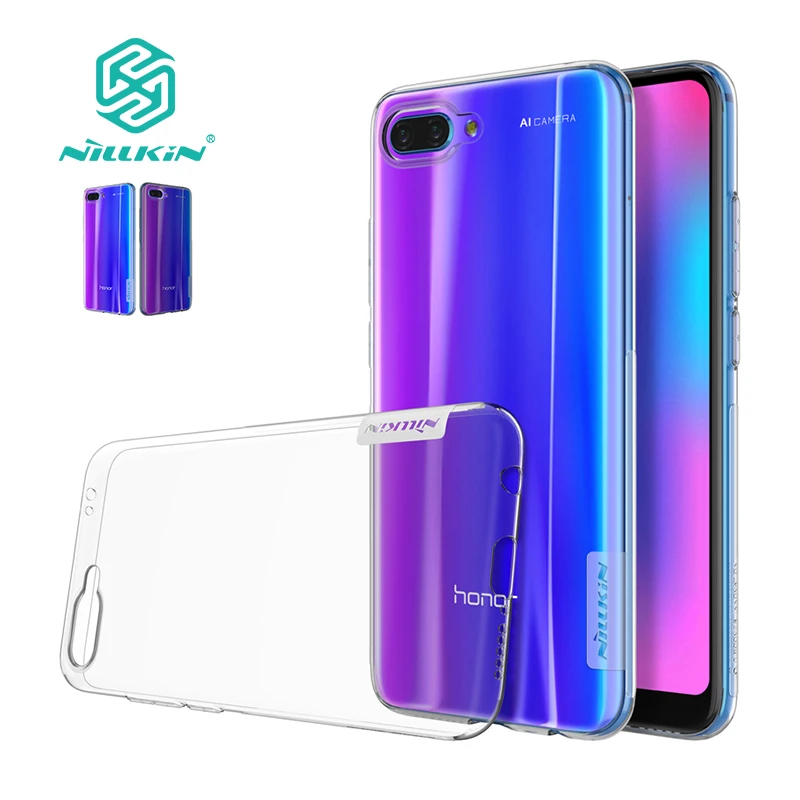 Для huawei honor 10 чехол 5 84 Nillkin натуральный прозрачный мягкий кремний TPU Защитный для