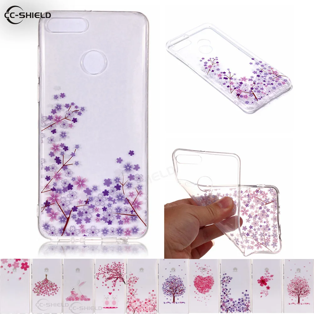 

TPU Soft Fitted Case for Huawei Y9 2018 FLA-LX1 FLA-LX2 Painting Phone Case for Huawei Y 9 2018 FLA LX1 LX2 Silicone Phone Cover