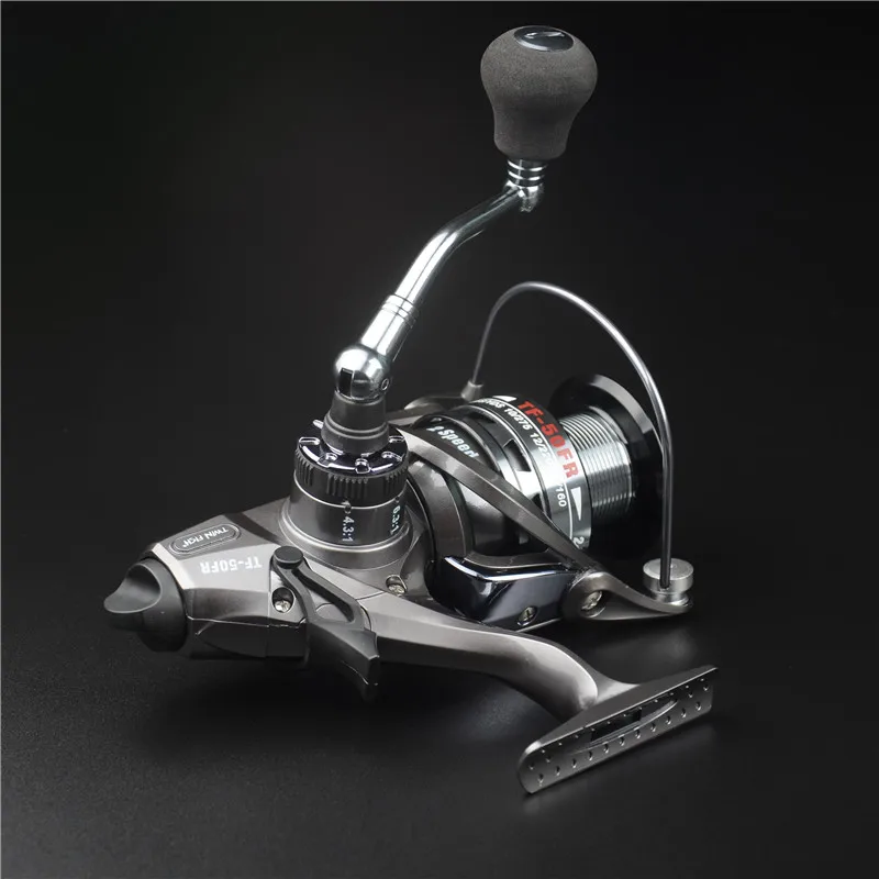 

Two speed spinning reels double spool carp reel TF-FR40/50/60 distant wheel freshwater sea fishing reel