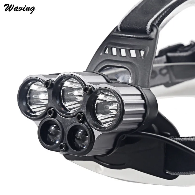 LED headlamp fishing headlight 30000 lumen T6 4 modes Zoomable lamp Waterproof Head Torch flashlight Head lamp bike #3d21 (1)