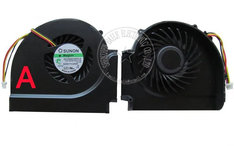 

100% New genuine W510 laptop fan for IBM Thinkpad W510 T510 cpu cooler, Original T510 GC055010VH-A DC5V notebook cpu cooling fan