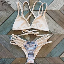 Mara's Dream, комплект бикини ручной работы, вязаный крючком, летний пляжный купальник, женский сексуальный комплект бикини, женский купальник