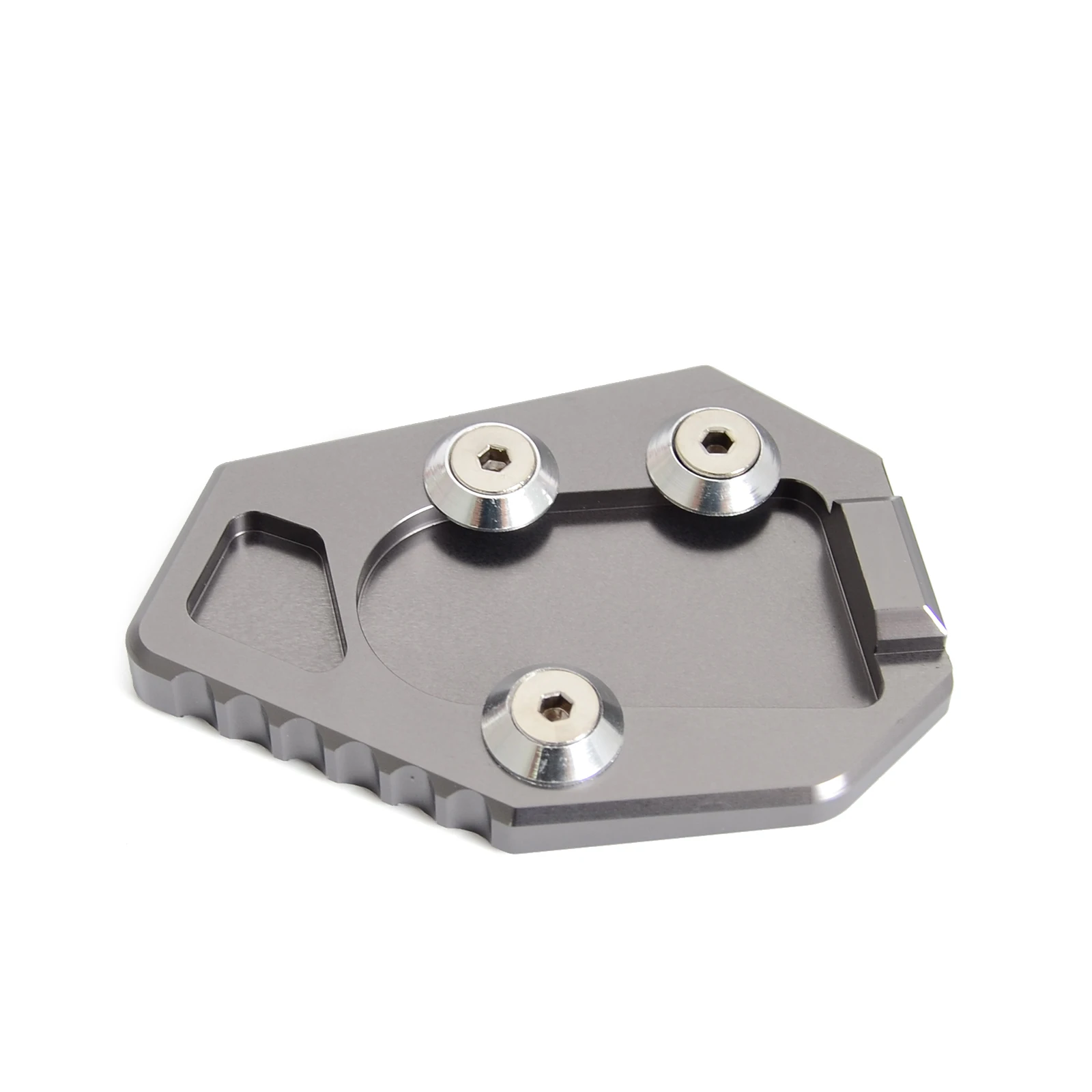 Titanium NICECNC расширение подставки педали парковка боковая стойка для велосипеда держатель расширитель для Hodna CB1000R 2008- сертификатом от сертификационной 1000R заготовки - Цвет: Titanium