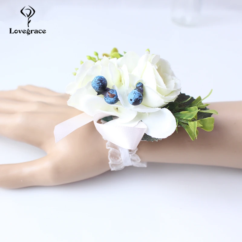 Браслет для невесты Lovegrace браслет из искусственного шелка с цветами и сердечками