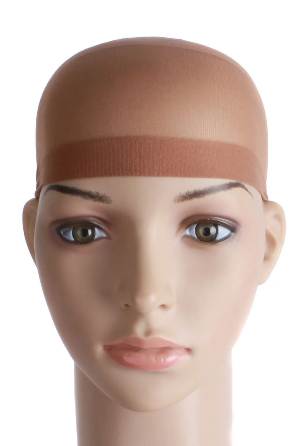 Dark Brown Long Straight Clips On Hair Piece Extension Wig Cap