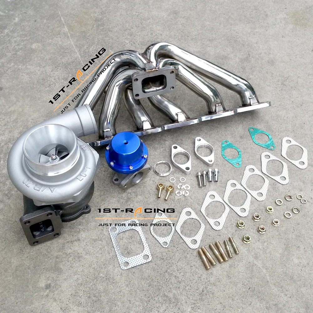 Для Nissan Skyline R33 R34 RB25DET Exhuast коллектор + GT3582 A/R 0 63 турбо 38 мм |